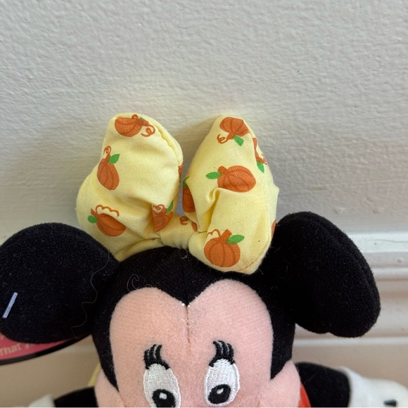 Vintage Disney Minnie Mouse Stuffed Animal with Birth Stone Necklace - Picture 4 of 8